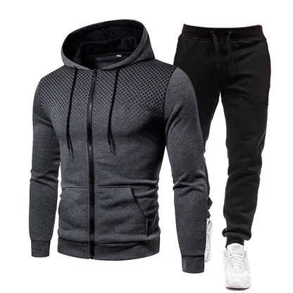 Casual Zipper Sports Set

