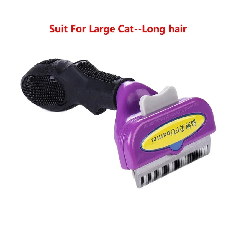 Cat Hair Removal Comb - Pet Grooming Brush