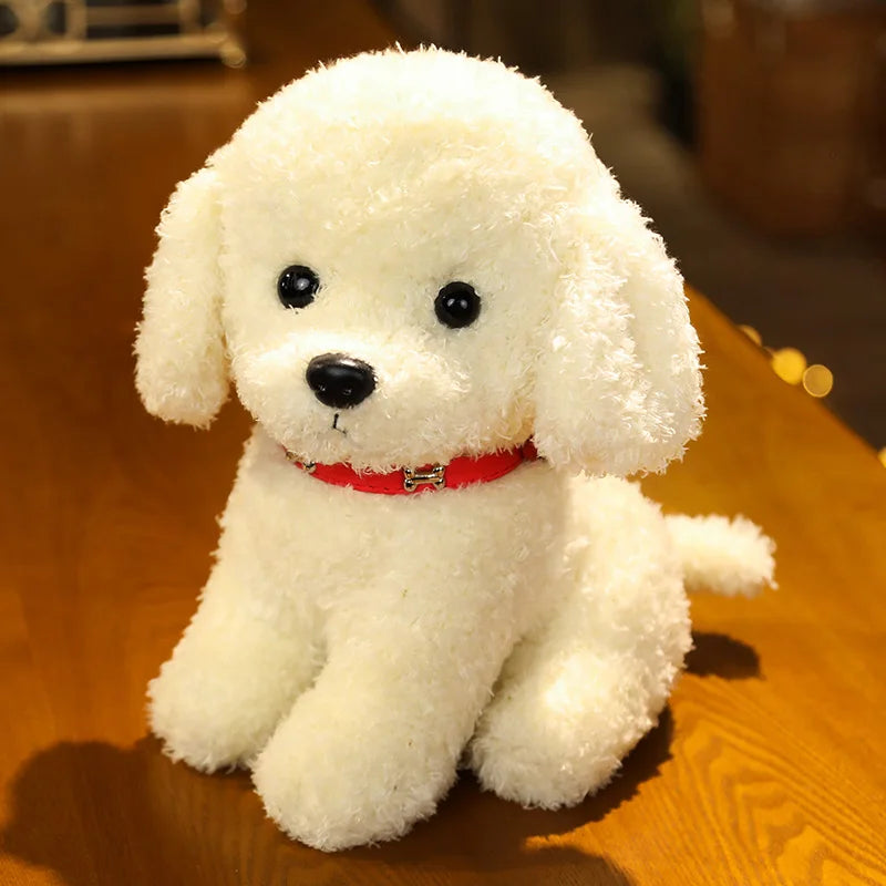 Realistic Children's Teddy Dog Plush