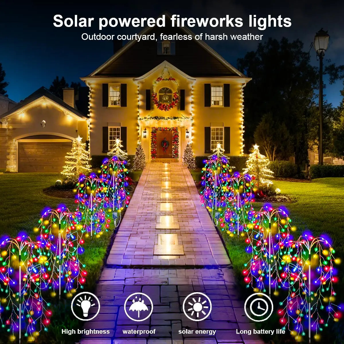Christmas Outdoor Solar Decorative Lights