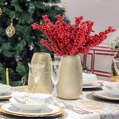 red berries artificial
