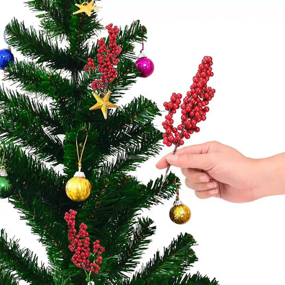 red berry christmas trees
