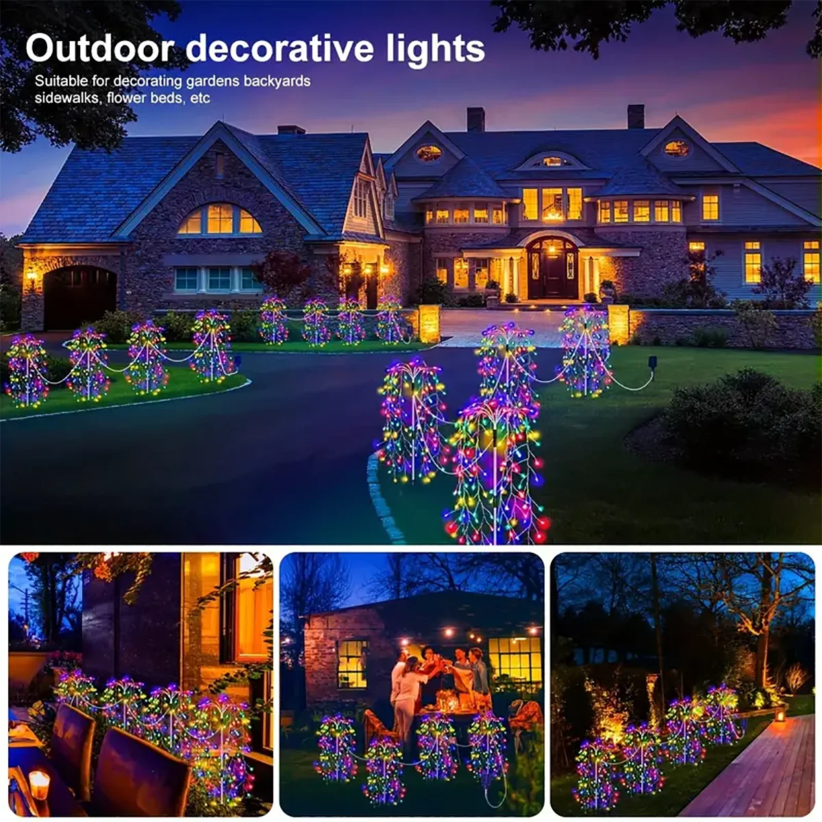 Christmas Outdoor Solar Decorative Lights