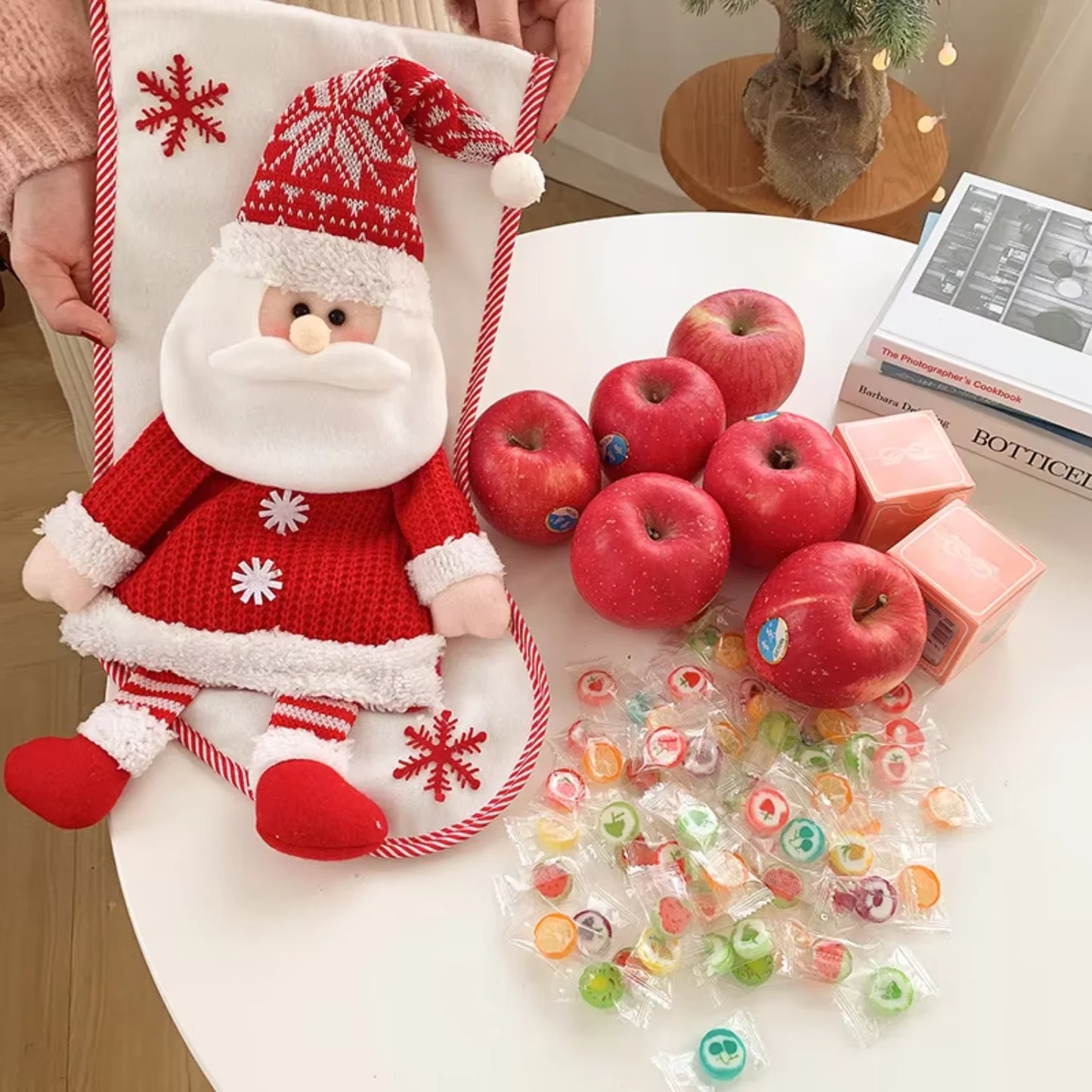 white christmas stockings
