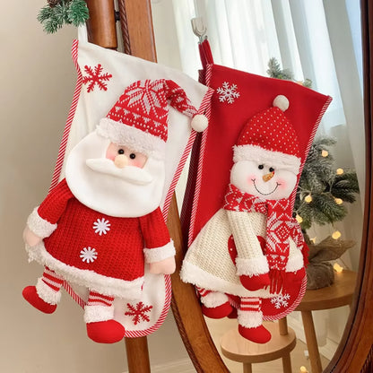 white christmas stockings
