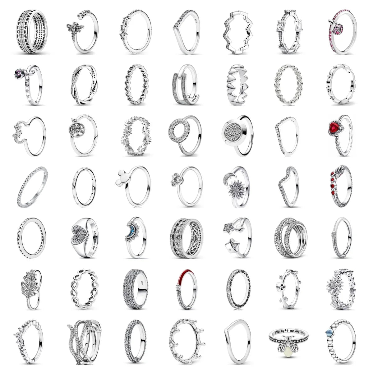 Circles 925 sliver ring

