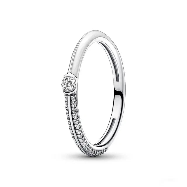 Circles 925 sliver ring

