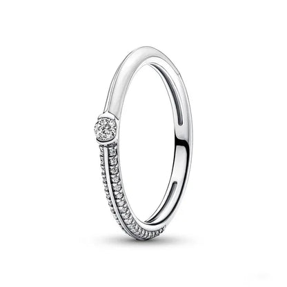 Circles 925 sliver ring

