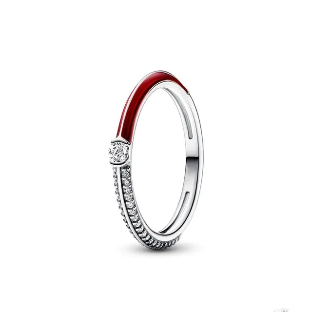 Circles 925 sliver ring

