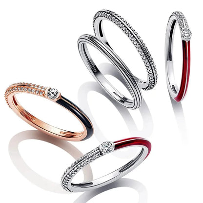 Circles 925 sliver ring

