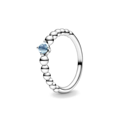 Circles 925 sliver ring

