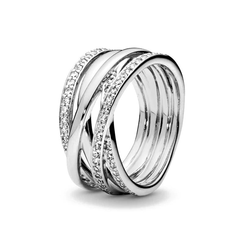 Circles 925 sliver ring

