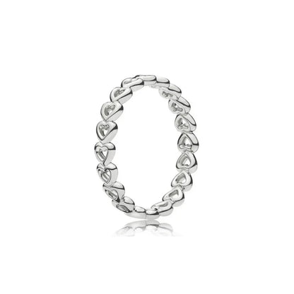 Circles 925 sliver ring

