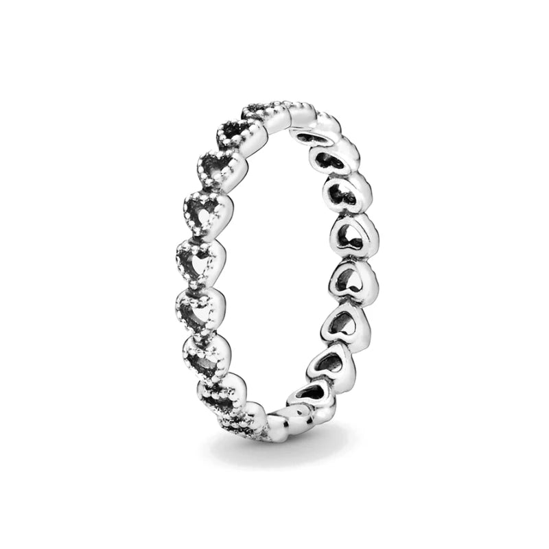 Circles 925 sliver ring

