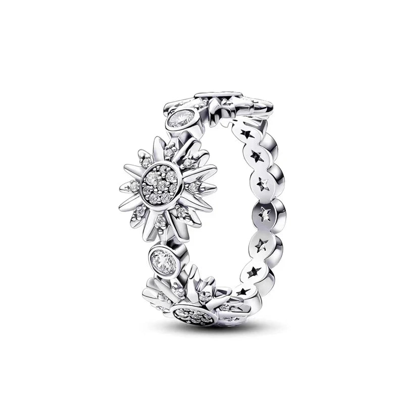 Circles 925 sliver ring

