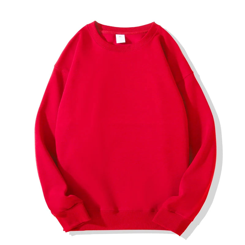 Classic Loose Pullover Sweatshirt
