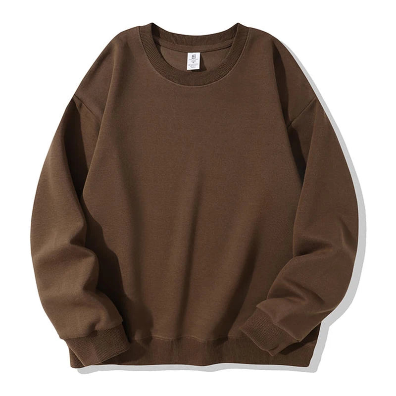 Classic Loose Pullover Sweatshirt