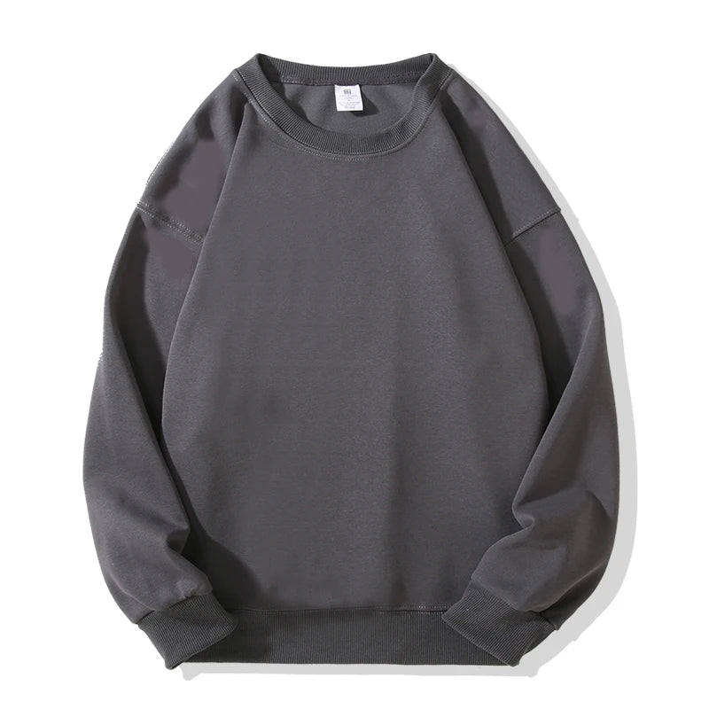 Classic Loose Pullover Sweatshirt
