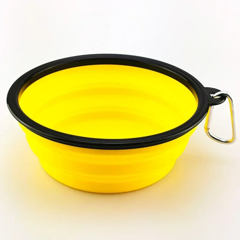 Collapsible Outdoor Camping Portable Folding Dog Travel Bowl