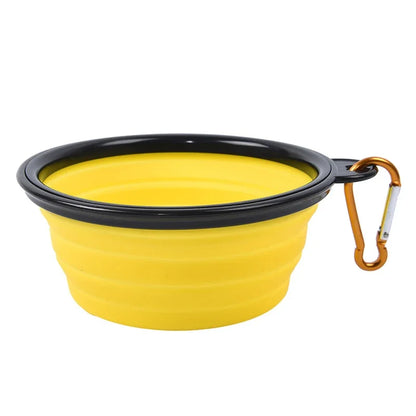Collapsible Outdoor Camping Portable Folding Dog Travel Bowl