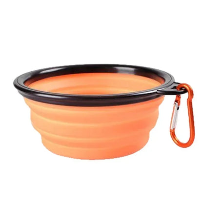 Collapsible Outdoor Camping Portable Folding Dog Travel Bowl