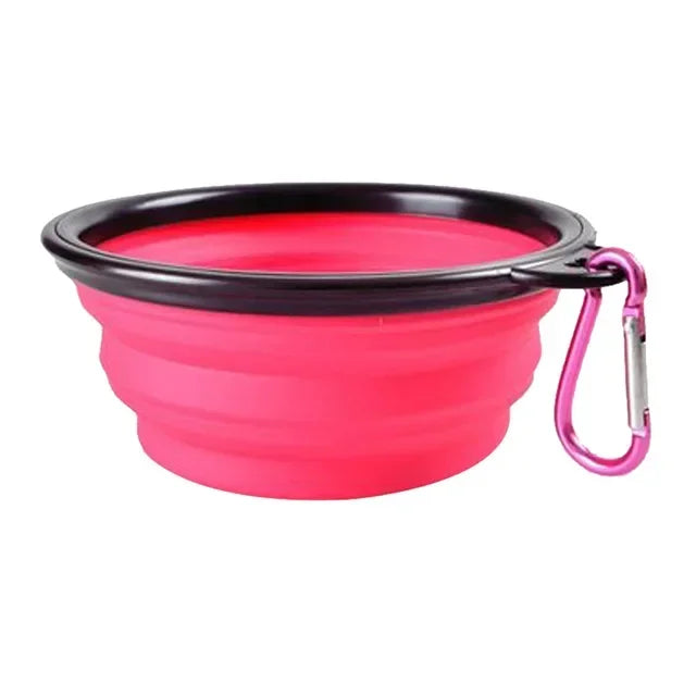 Collapsible Outdoor Camping Portable Folding Dog Travel Bowl