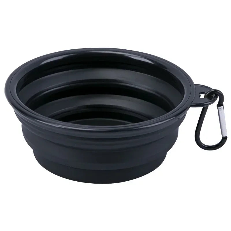 Collapsible Outdoor Camping Portable Folding Dog Travel Bowl