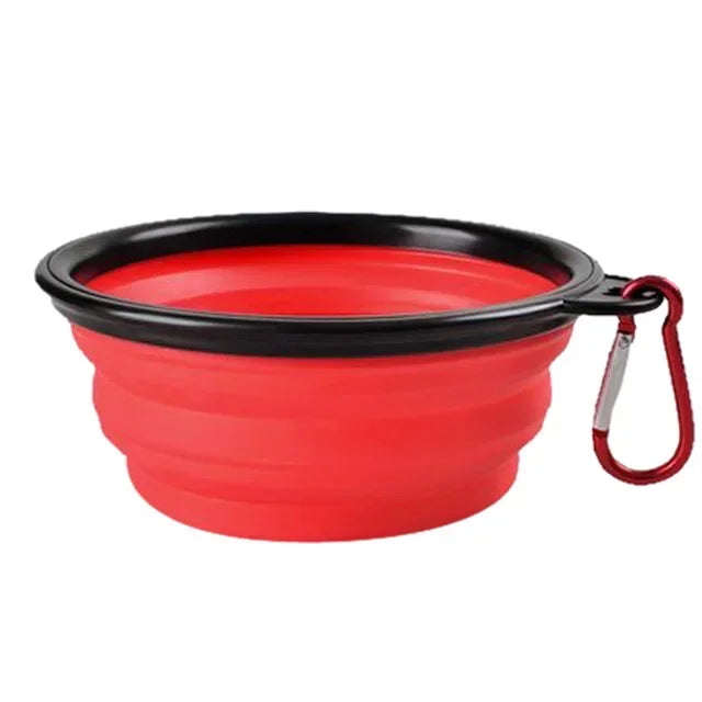 Collapsible Outdoor Camping Portable Folding Dog Travel Bowl