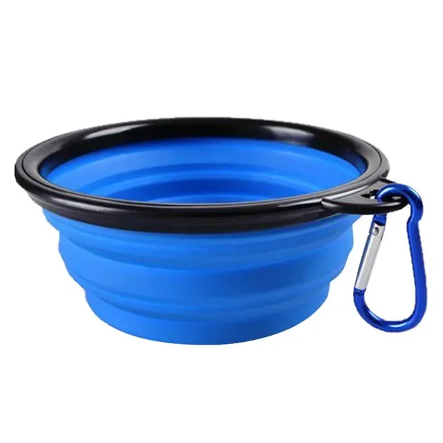 Collapsible Outdoor Camping Portable Folding Dog Travel Bowl