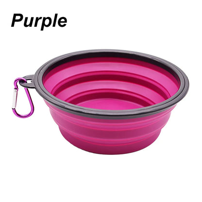 Portable Collapsible Pet Feeding Bowl