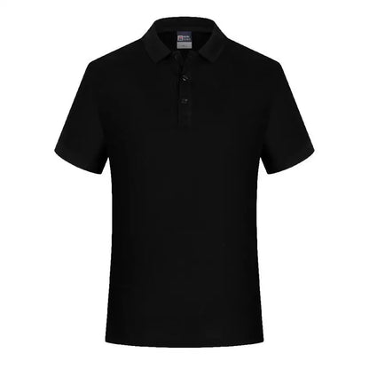 Blank White Men Polo T Shirt Short Sleeve Casual Collar Shirts
