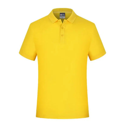 Blank White Men Polo T Shirt Short Sleeve Casual Collar Shirts
