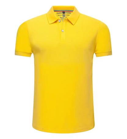 Casual Solid Color Polo Shirt
