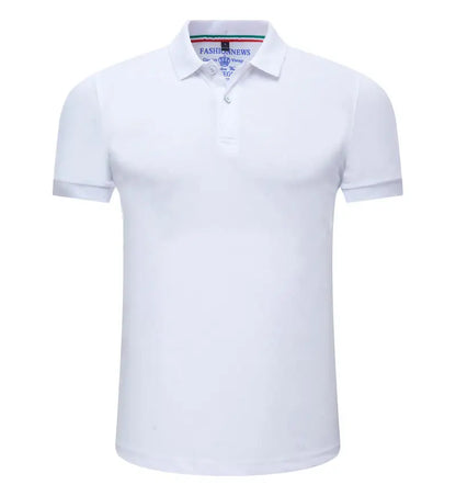 Casual Solid Color Polo Shirt
