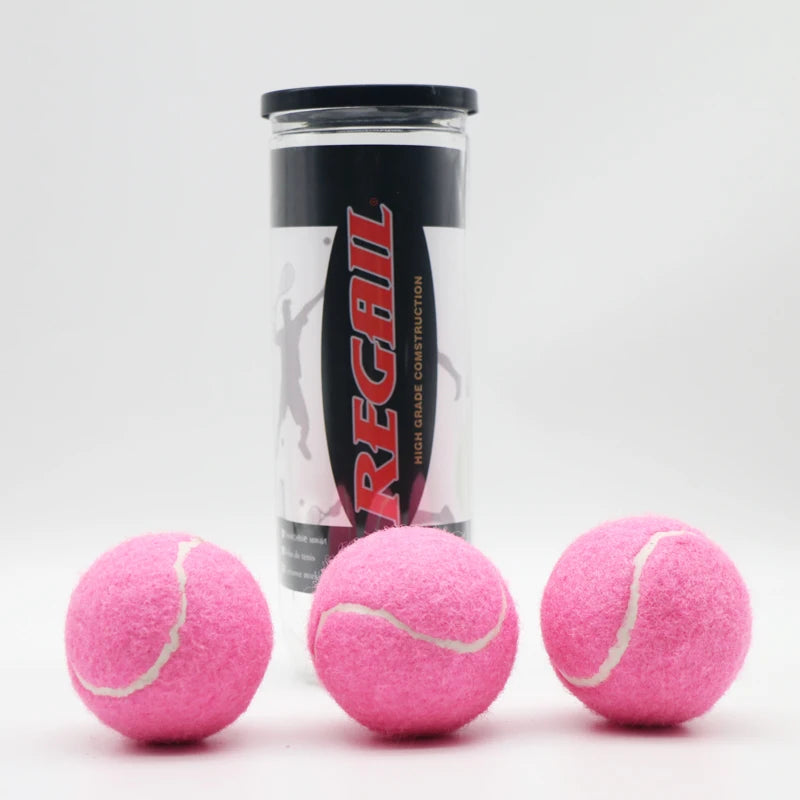 3pcs Colorful Athletic Works Tennis Balls