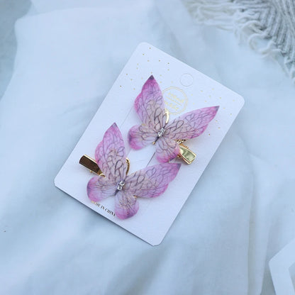 Colorful Butterfly Hair Clips