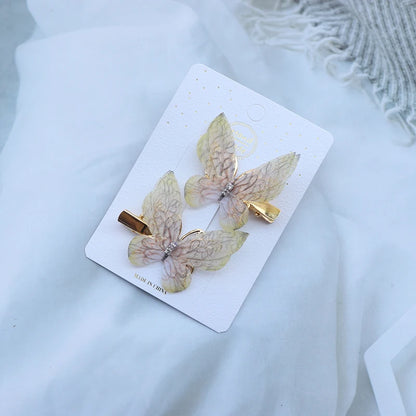 Colorful Butterfly Hair Clips