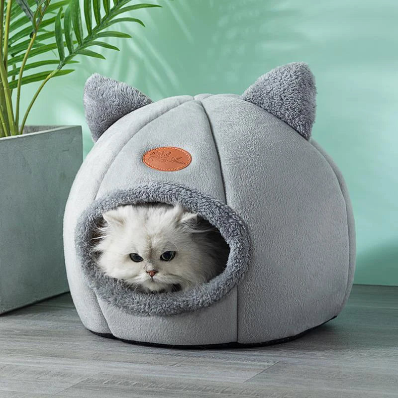 Comfort In Winter Little Mat Basket Cat Cave Bed