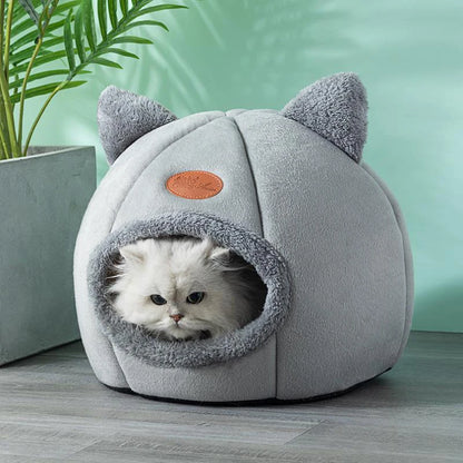 Comfort In Winter Little Mat Basket Cat Cave Bed
