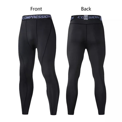 Elastic Compression Pants for Men's