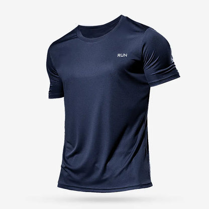 Quick-Dry Compression Running Shirt for Men