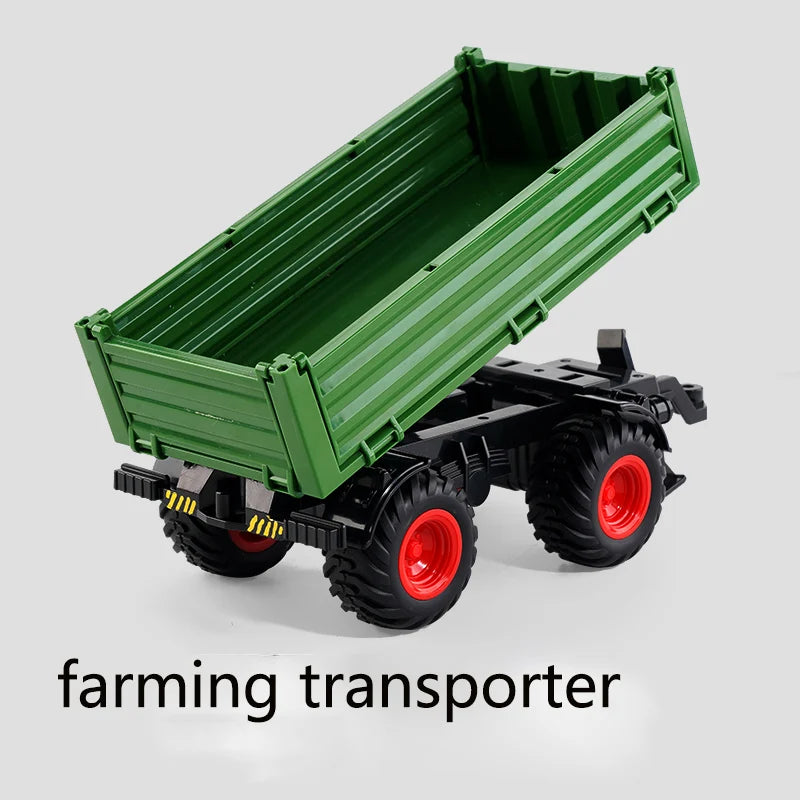 Remote Control Farming Truck - Simulated Tractor Trailer