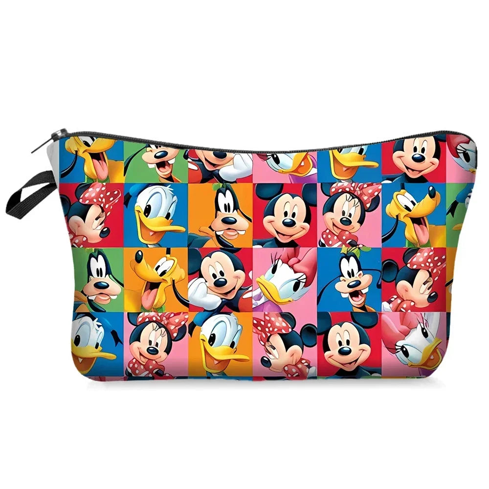 Mickey Minnie Cartoon Cosmetic Bag

