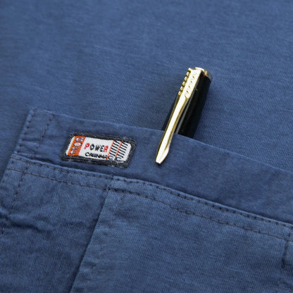 Cotton Polo Shirts, Men's Tee with Big Pockets