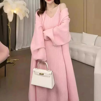 Cozy Chic Women's Knitted  Set