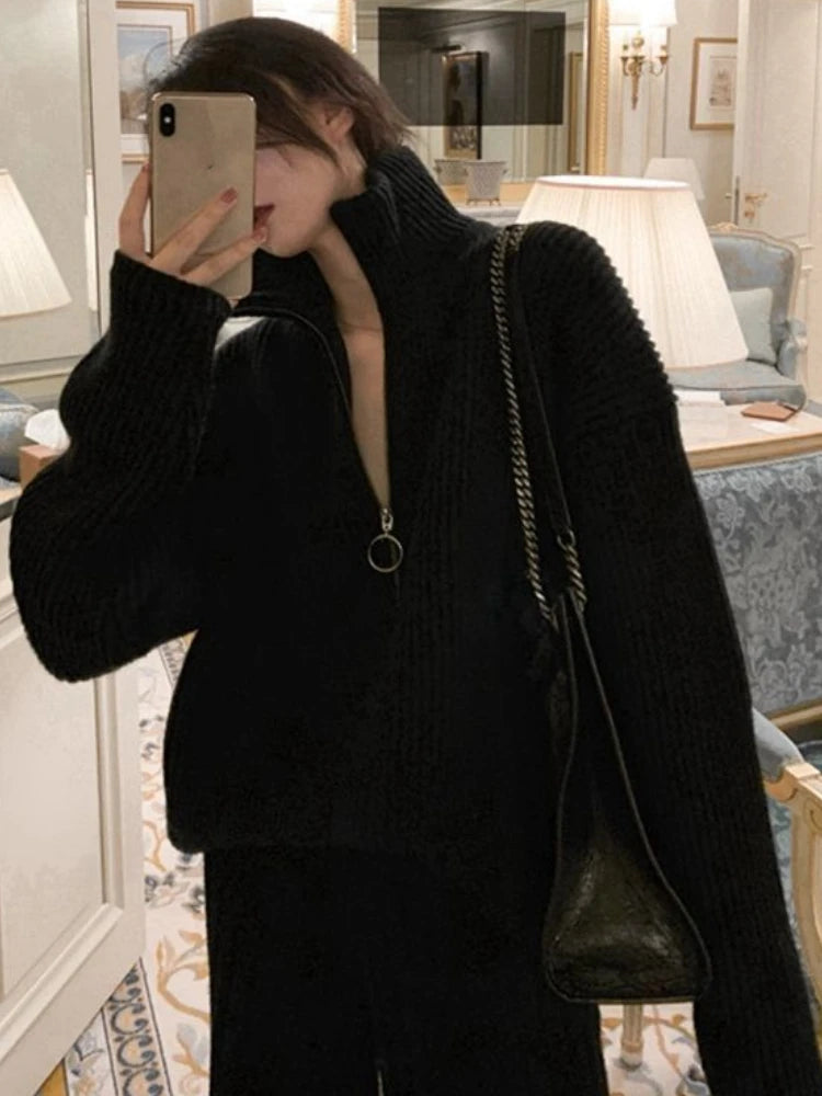 Cozy Elegance Autumn/Winter Sweater Set