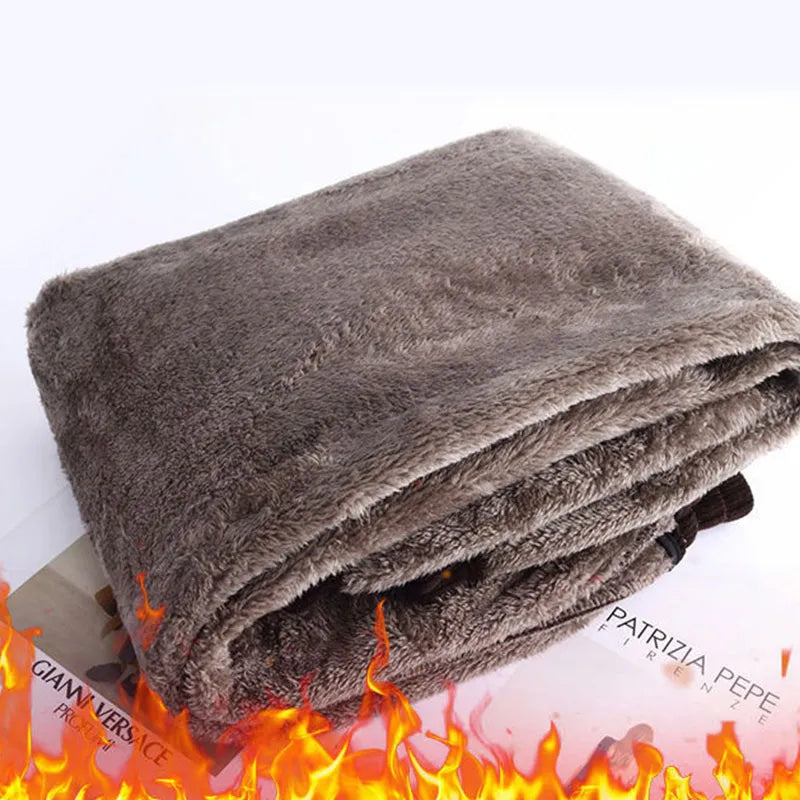 Cozy Plus Size Lamb Fleece Winter Pants