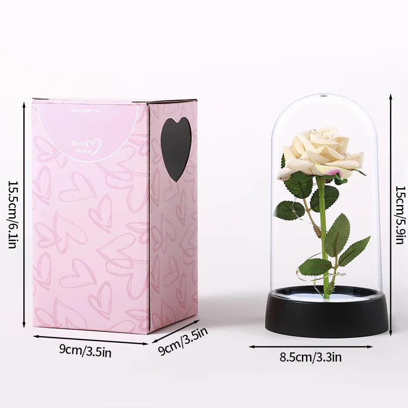 Eternal Gold Foil Rose - Creative LED Night Light Flower Valentine Gift