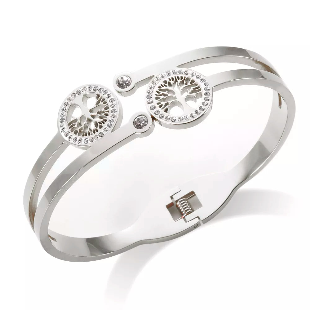 Crystal zirconia bracelet

