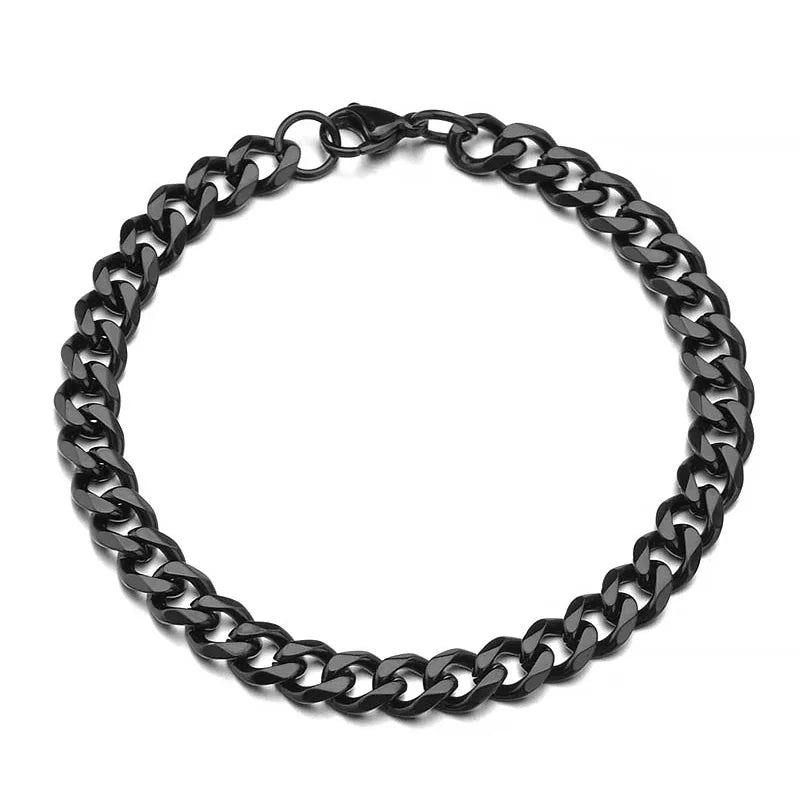 Fashion Cuban Link Bracelet Unisex

